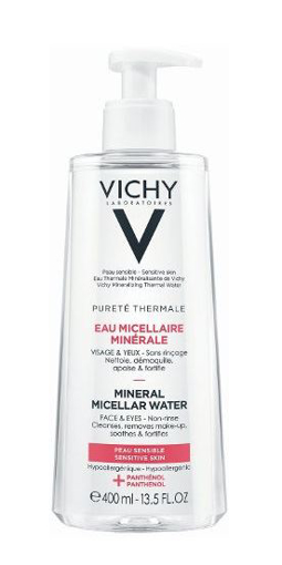תמונה של וישי מינרל מים מיסלריים לעיניים ולפנים לעור רגיש Mineral Micellar Water Vichy